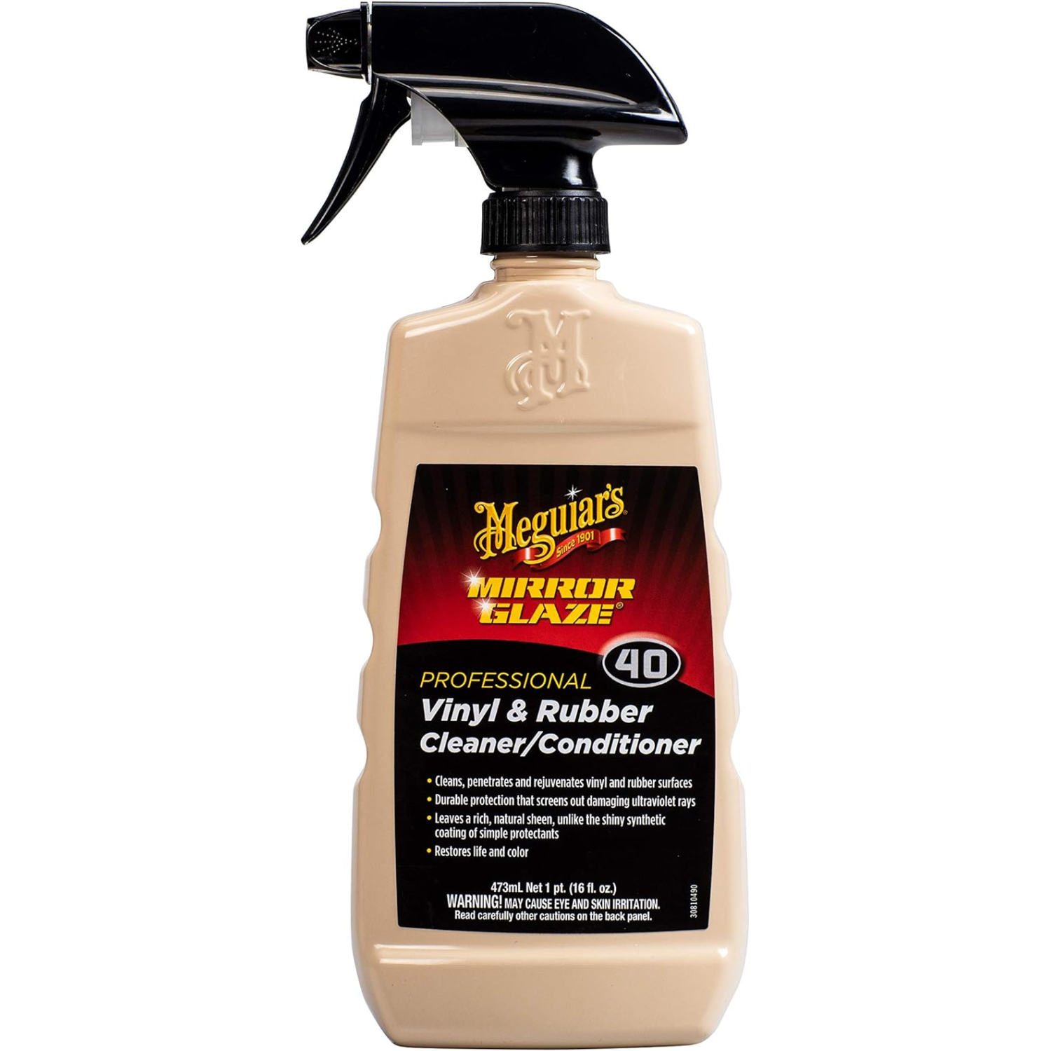 Meguiar’s M4016 Mirror Glaze Professional Vinyl & Rubber Cleaner, 16 .oz Hot on Sale