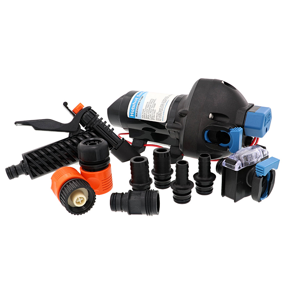 Jabsco HotShot 3 Washdown Pump – 12V – 3 GPM – 50 PSI [32305-5012-3A] on Sale