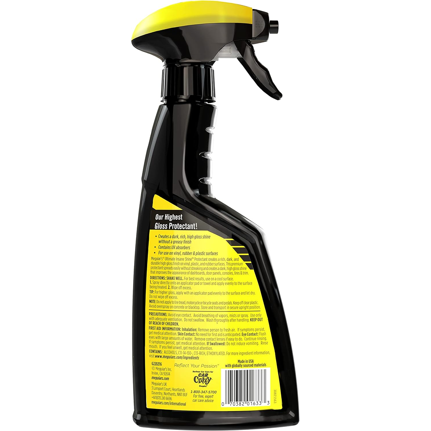 Meguiar’s G220216 Ultimate Insane Shine Protectant Spray, 16 .oz Online now