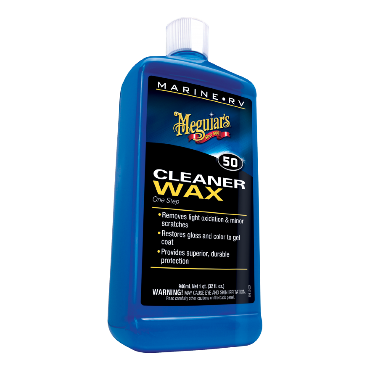 Meguiar’s M5032 Marine/RV One Step Cleaner Wax, 32 .oz, Liquid Online Hot Sale