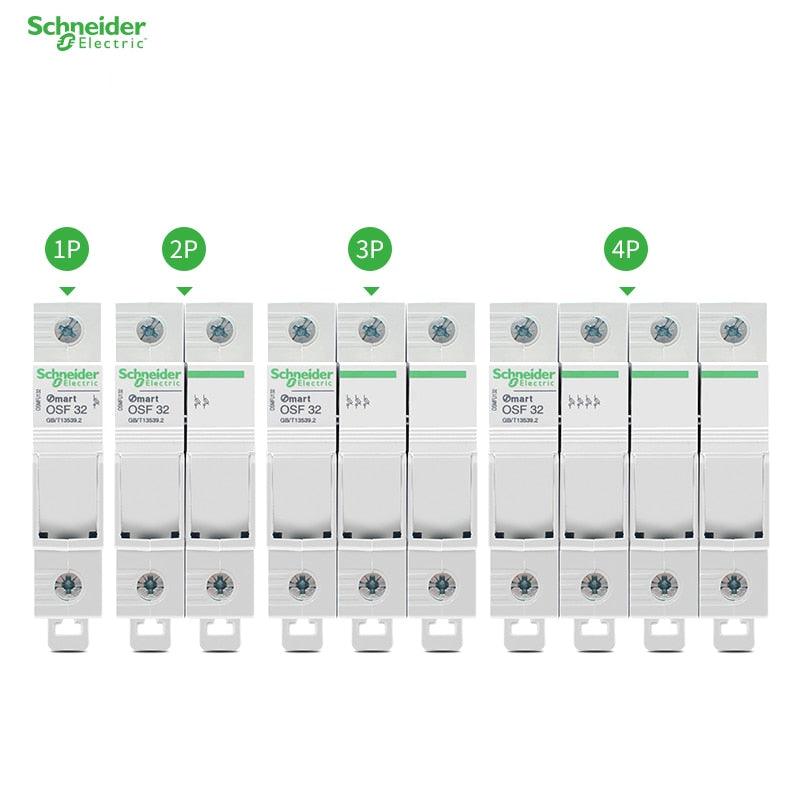 Schneider Electric Osmart FUSE 3P 32A Fuse Holder Without Core OSMFU332 OSMFU332X Base Online Sale