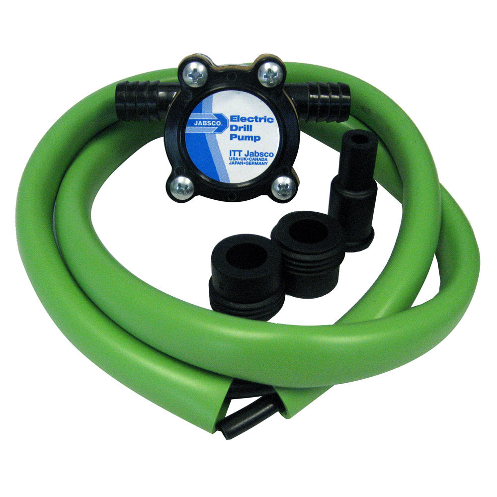 Jabsco Drill Pump Kit w/Hose [17215-0000] Online now