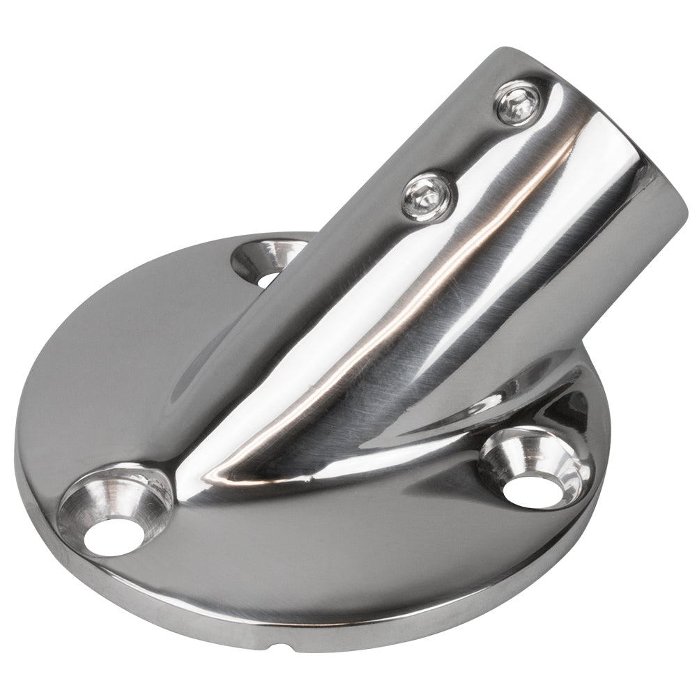 Sea-Dog Rail Base Fitting 2-3/4″ Round Base 30 316 Stainless Steel – 1″ OD [280301-1] Fashion