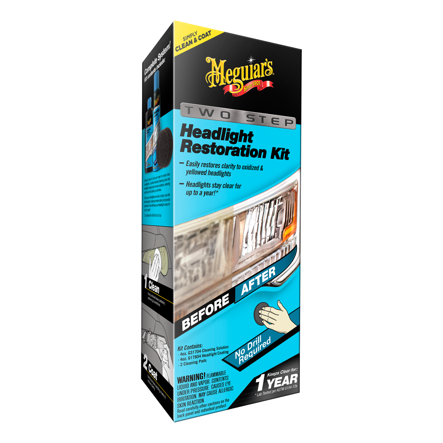 Meguiar’s G2970 Two Step Headlight Restoration Kit Online