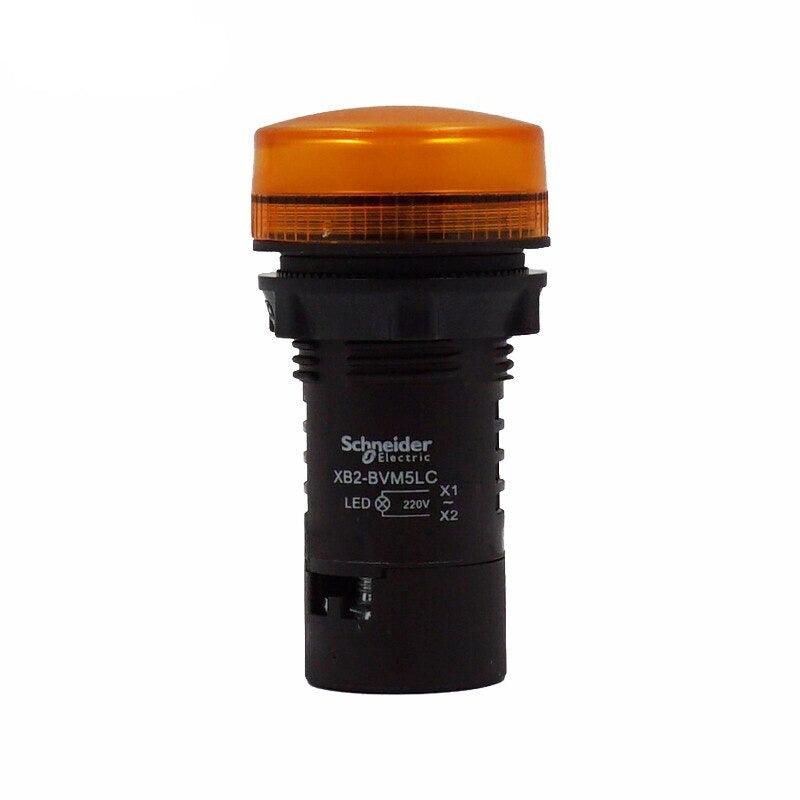 Schneider-  XB2BVM4LC 220VAC button LED Signal Indicator| Color Optional Hot on Sale