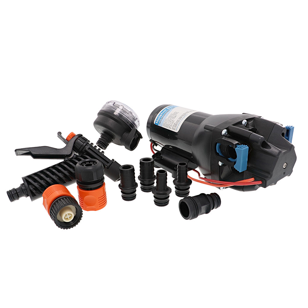 Jabsco HotShot HD4 Heavy Duty Washdown Pump – 24V – 4 GPM – 60 PSI [Q402J-118N-3A] Fashion