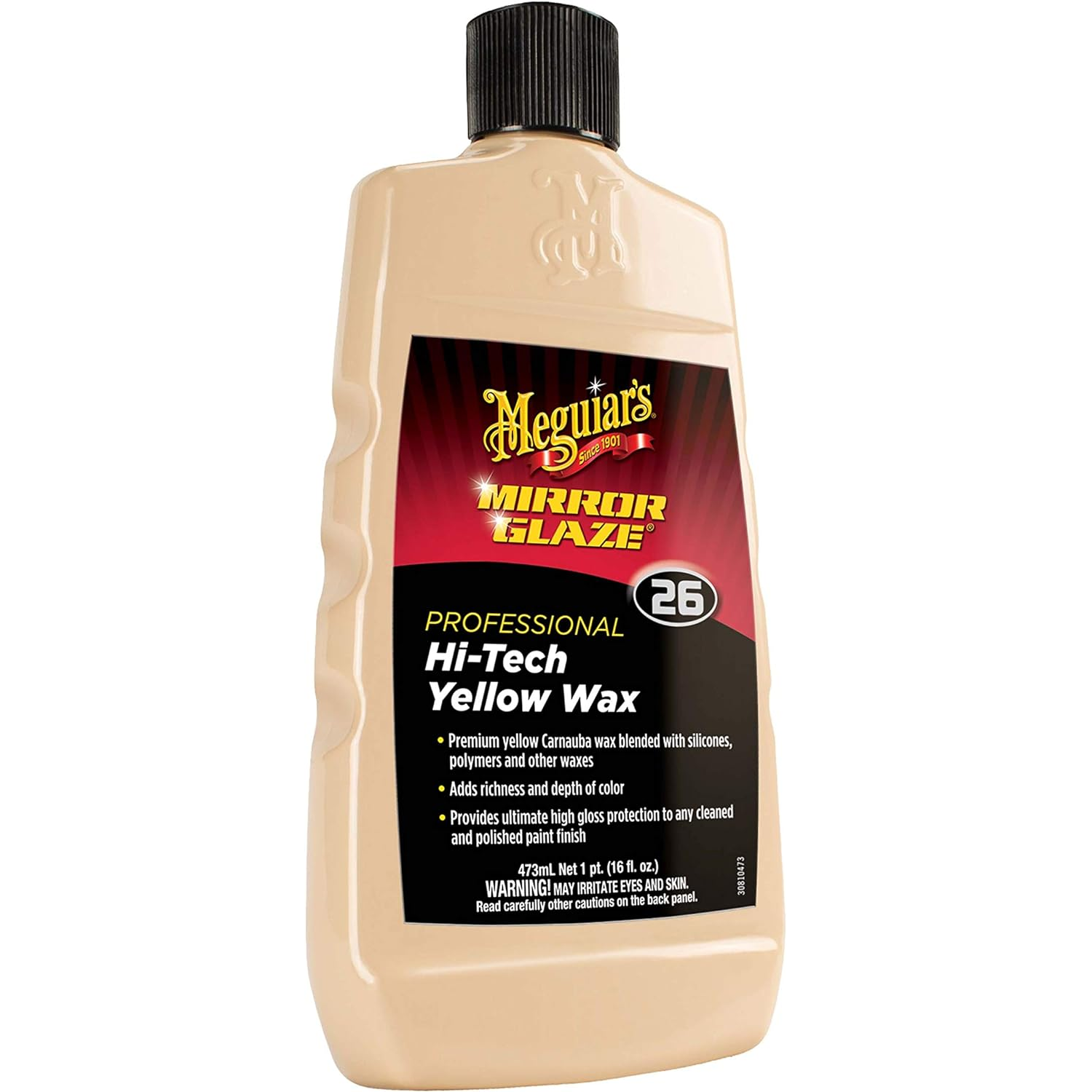 Meguiar’s M2616 Mirror Glaze Hi-Tech Yellow Wax, 16 .oz, Liquid Online now