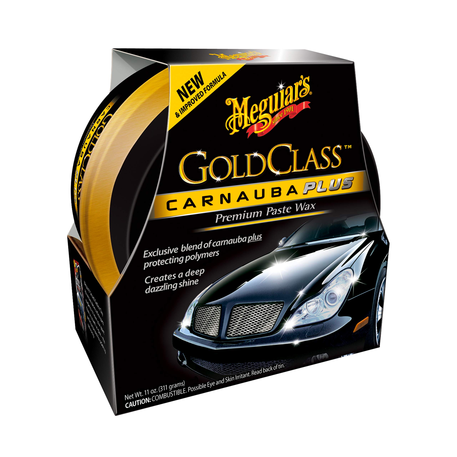 Meguiar’s G7014J Gold Class Carnauba Plus Premium Paste Wax, 11 .oz Discount