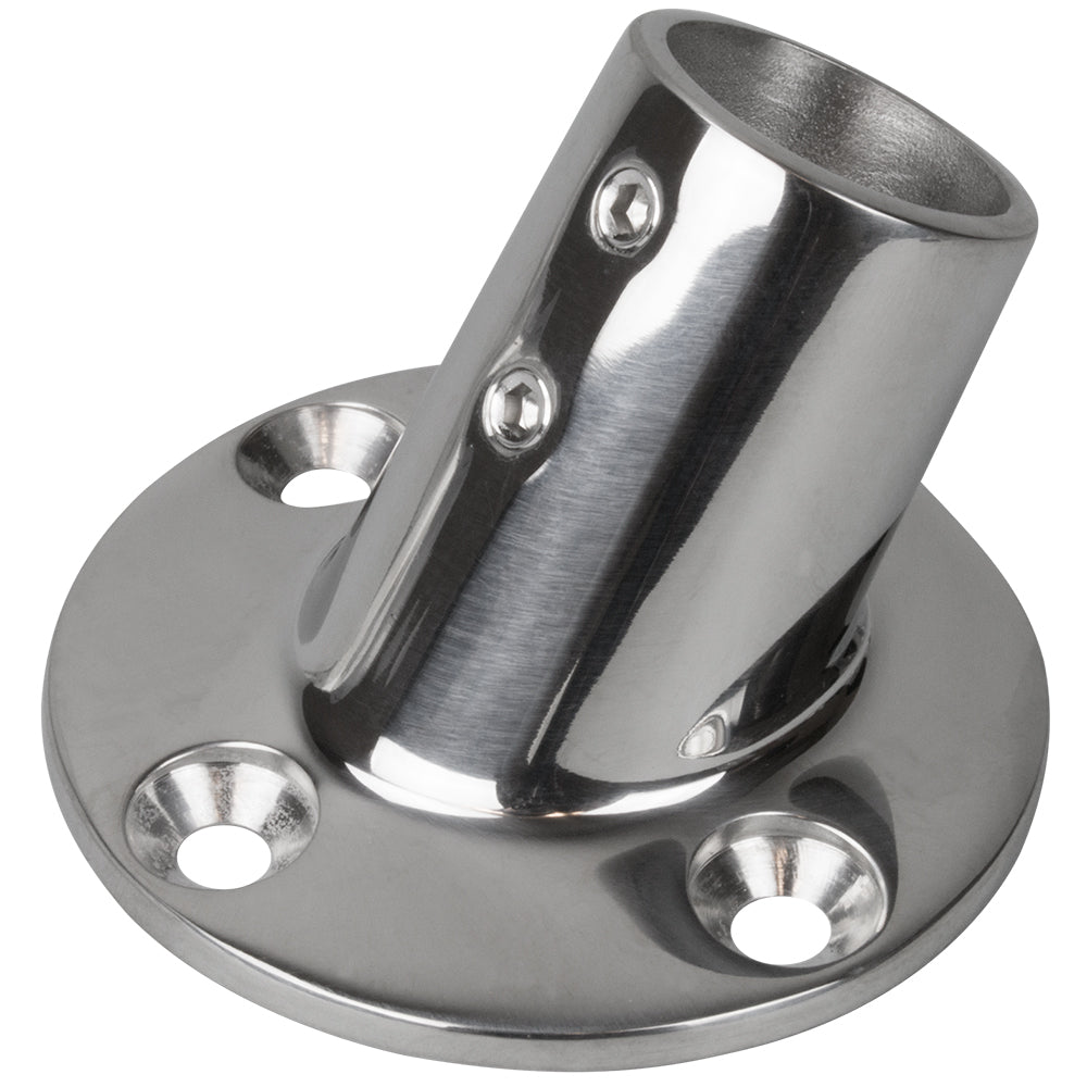 Sea-Dog Rail Base Fitting 2-3/4″ Round Base 60 316 Stainless Steel – 1″ OD [280601-1] Fashion