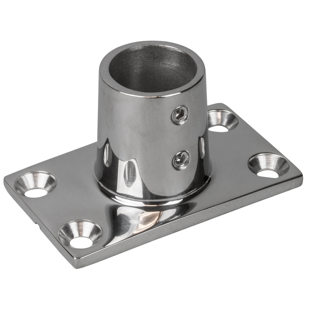 Sea-Dog Rail Base Fitting Rectangular Base 90 316 Stainless Steel – 1-7/8″ x 3-3/16″ – 1″ OD [281901-1] Sale
