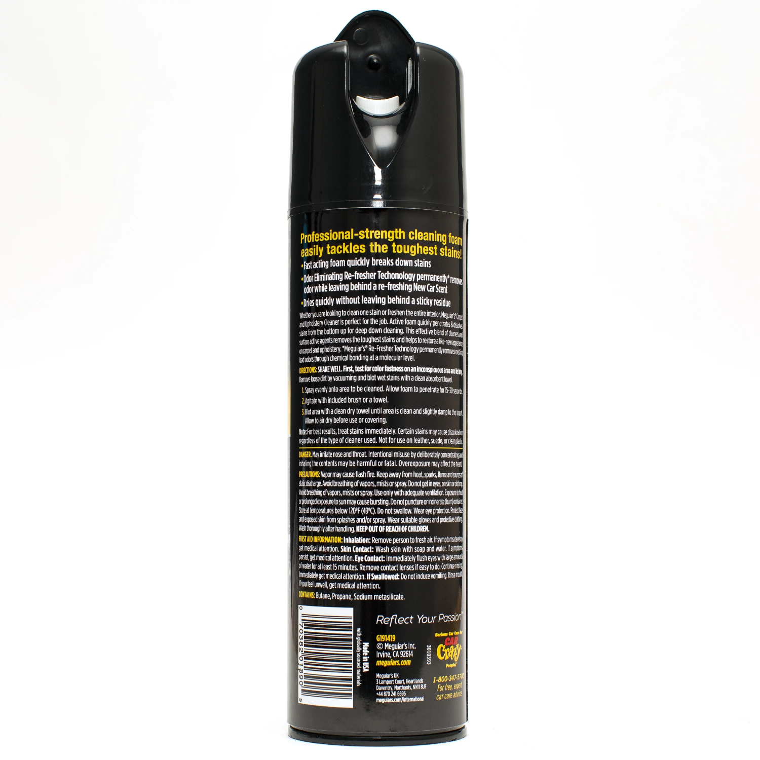 Meguiar’s G191419 Carpet & Upholstery Cleaner, 19 .oz Online Sale