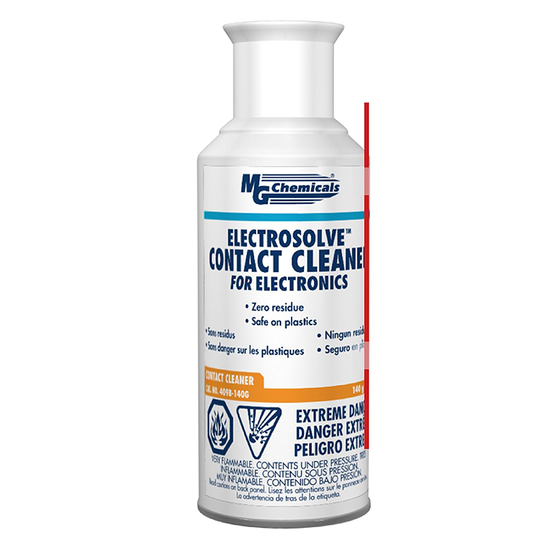 Mg Chemicals 409B-140G Electrosolve Zero Residue Contact Cleaner Supply