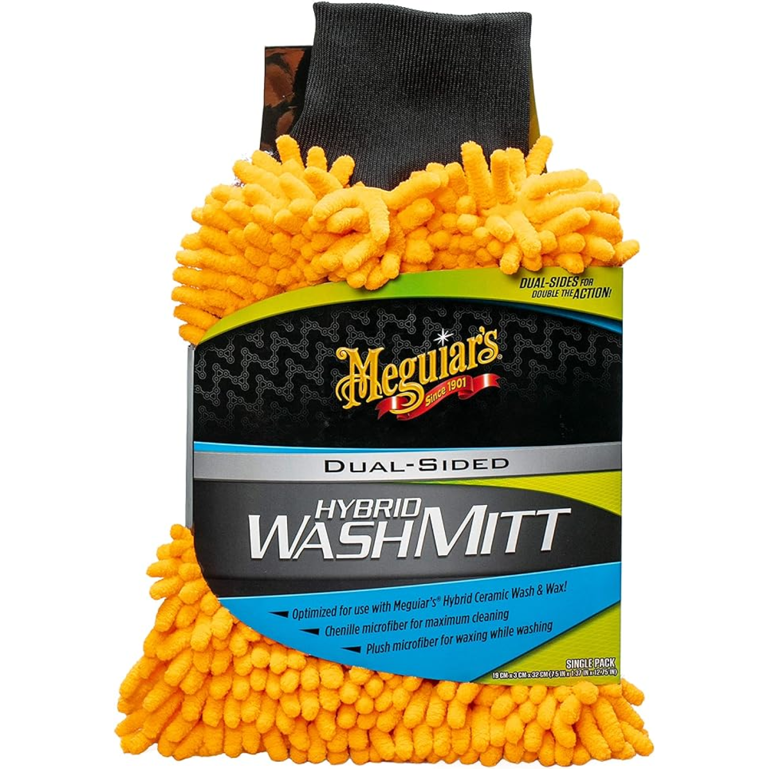 Meguiar’s X210200 Hybrid Wash Mitt Fashion