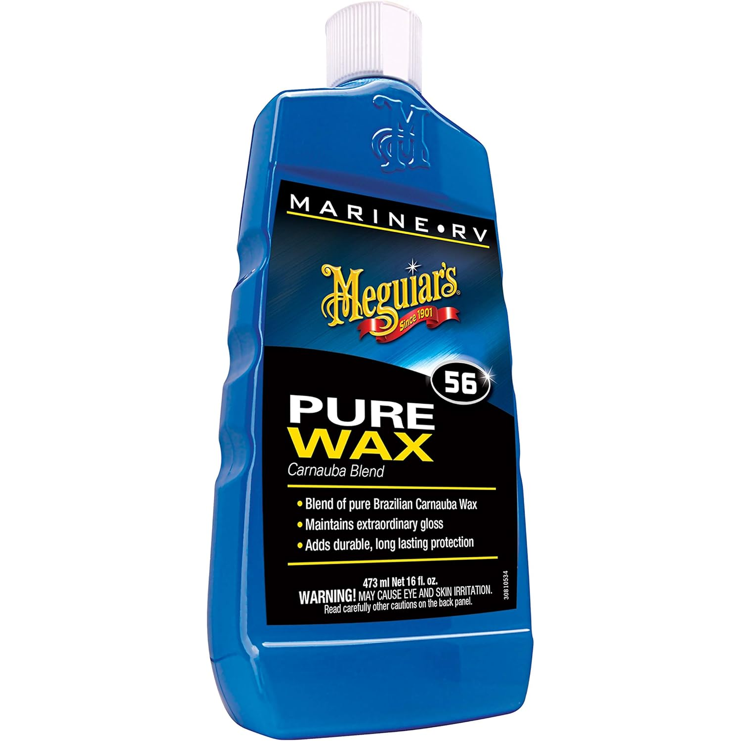 Meguiar’s M5616 Marine/RV Pure Wax Carnauba Blend, 16 .oz, Liquid on Sale