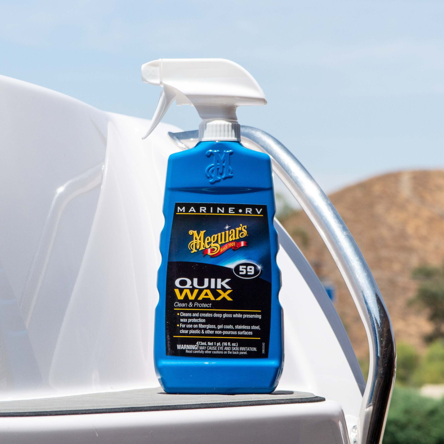 Meguiar’s M5916 Marine/RV Quik Wax Clean & Protect Spray, 16 oz. Discount