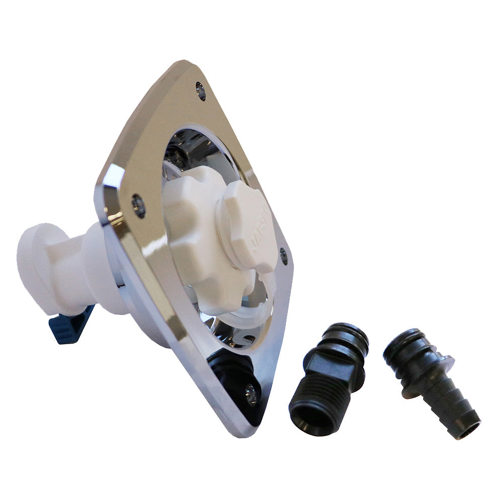 Jabsco Water Pressure Regulator – Flush Mount – Chrome – 45 psi [44412-2045] Online Sale