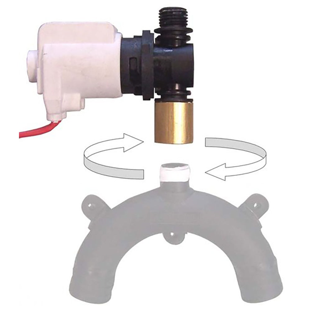 Jabsco Vented Loop Solenoid Valve f/37010 Series Toilet [37068-2000] Discount