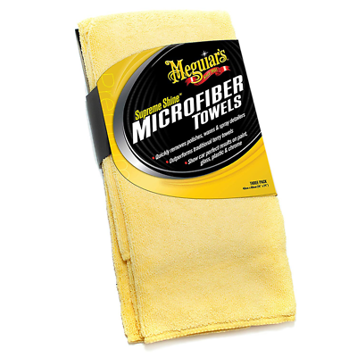 Meguiar’s Supreme Shine™ Microfiber Towels (3 Pack) Hot on Sale