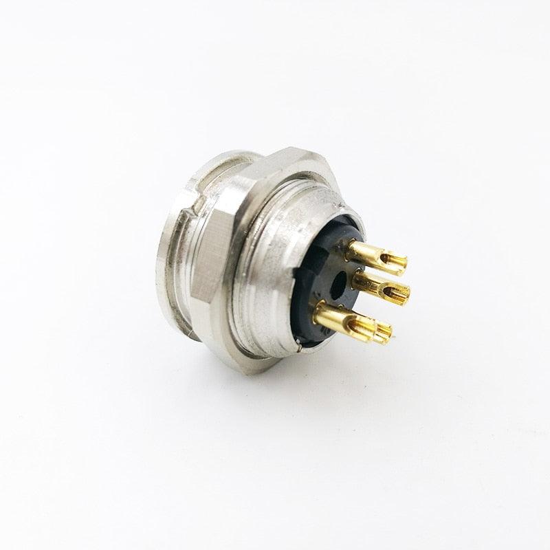 Sensor Connector M16 Flange Socket Male&Female panel back mount Hot on Sale