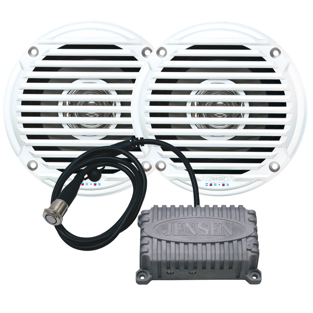 JENSEN CPM50 Bluetooth Package – Amplifier  5″ Speakers [CPM50] Online now