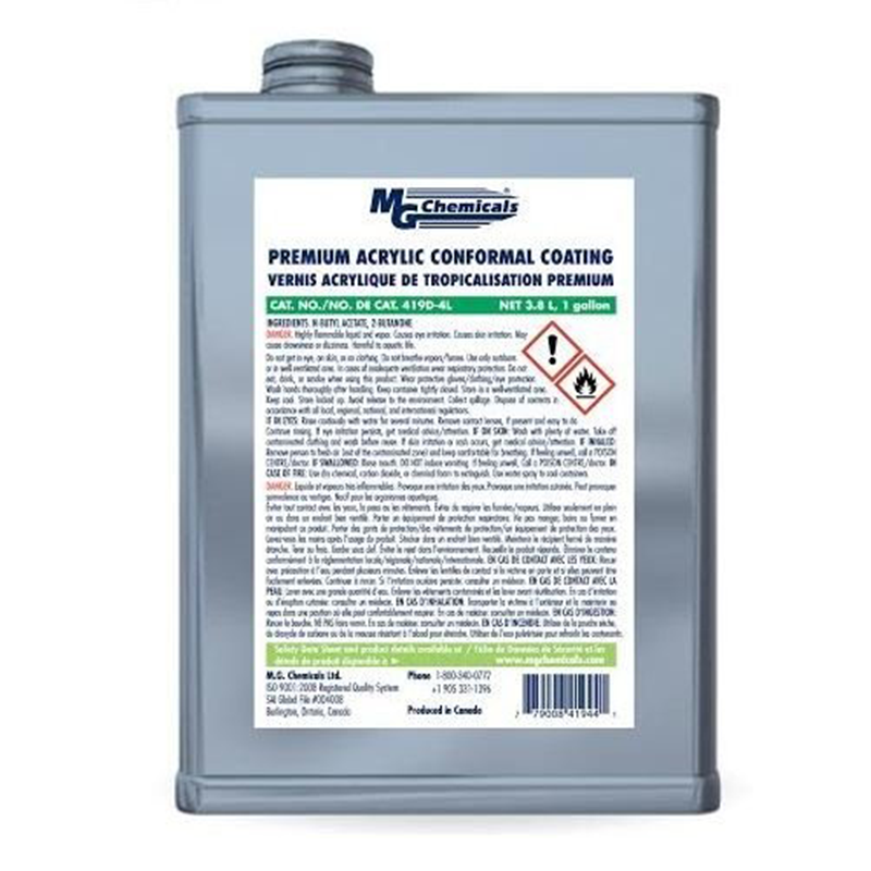 Mg Chemicals 419D-4L Clear Premium Acrylic Conformal Coating Hot on Sale
