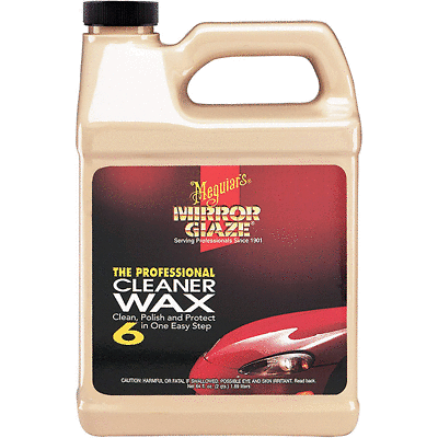 Meguiar’s M6 Mirror Glaze Cleaner Wax, 64 oz. Online