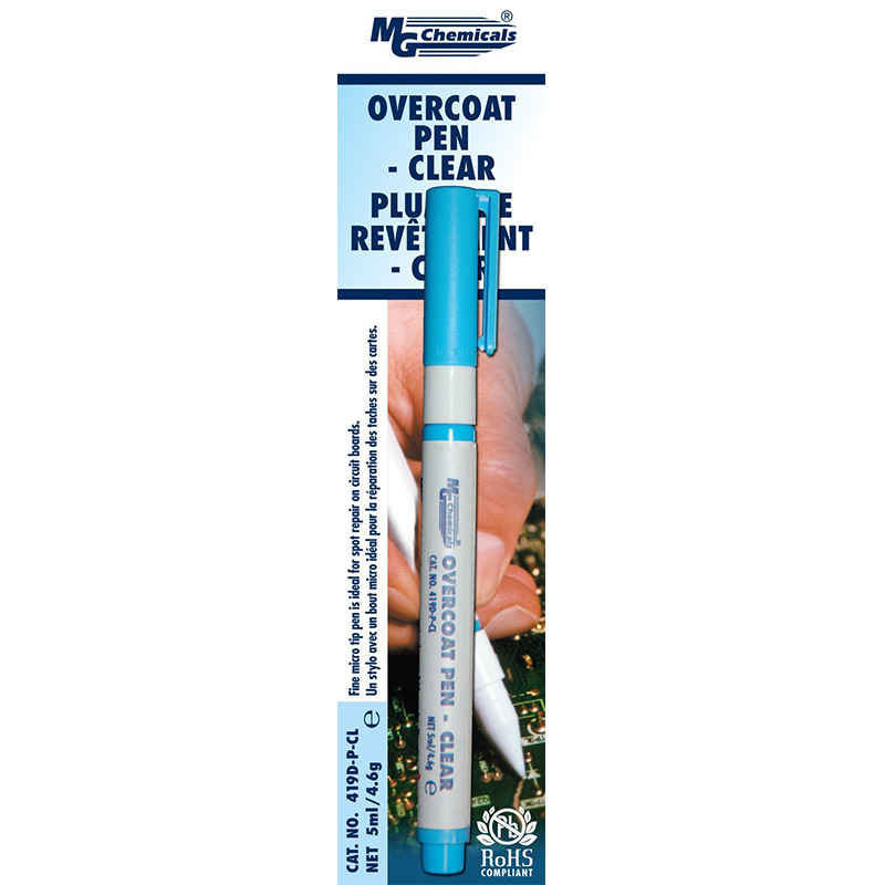 Mg Chemicals 419D-P-CL Clear Overcoat Pen on Sale