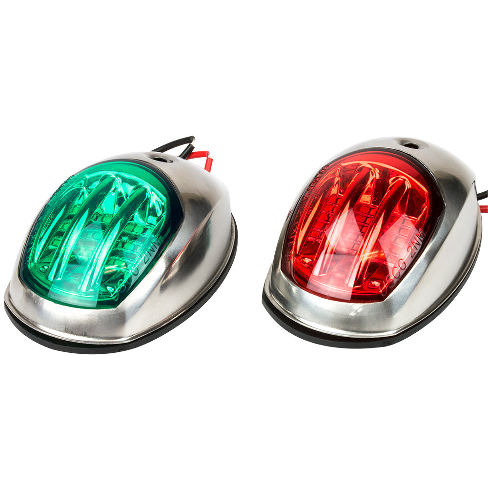 Sea-Dog Stainless Steel LED Navigation Lights – Port  Starboard [400070-1] Sale