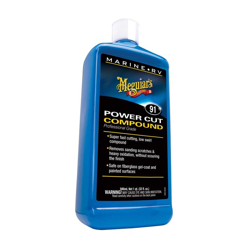 Meguiar’s M9132 Marine/RV Professional Grade Power Cut Compound, 32 oz., Liquid Hot on Sale