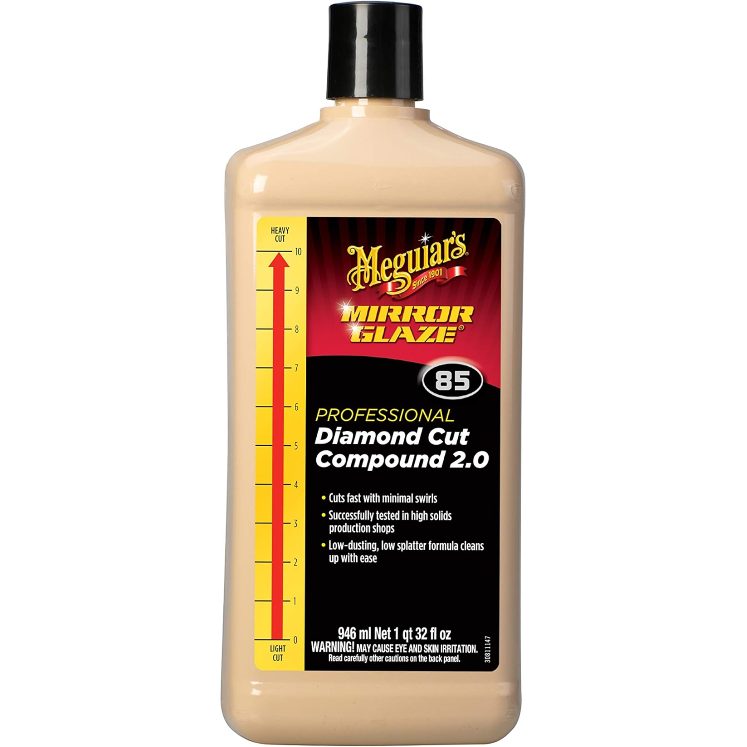Meguiar’s M8532 Mirror Glaze Professional Diamond Cut Compound 2.0, 32 oz. Online