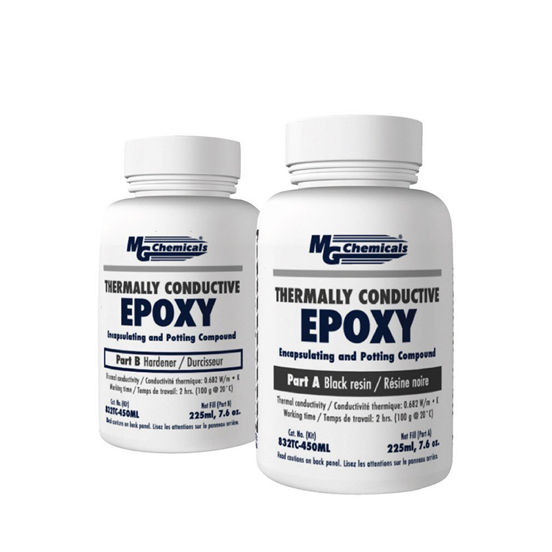 Mg Chemical 832TC-450ML Thermally Conductive Black Epoxy Encapsulating and Potting Compound Hot on Sale