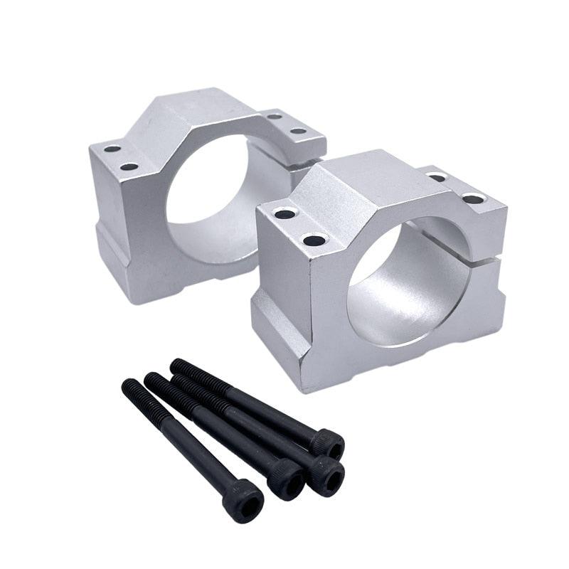 Spindle motor mount bracket spindle fixture for ER11 300W 400W 500W cast aluminum bracket with screws 45mm 52mm on Sale