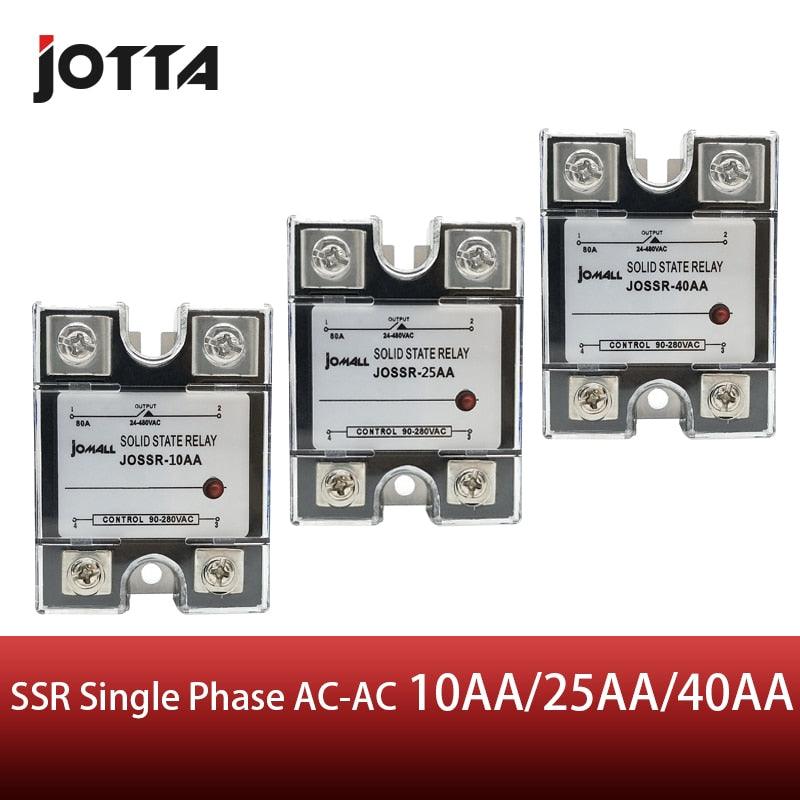 SSR -10AA/25AA/40AA AC control AC SSR Single phase Solid state relay Online now