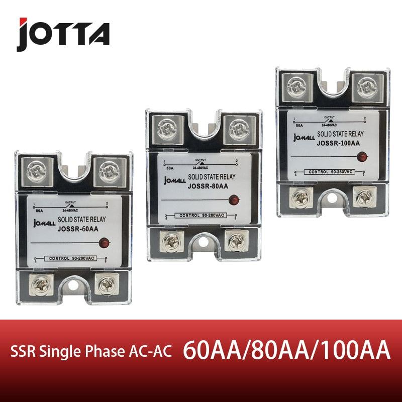 SSR -60AA/80AA/100AA/120AA AC control AC SSR Single phase Solid state relay ac Online
