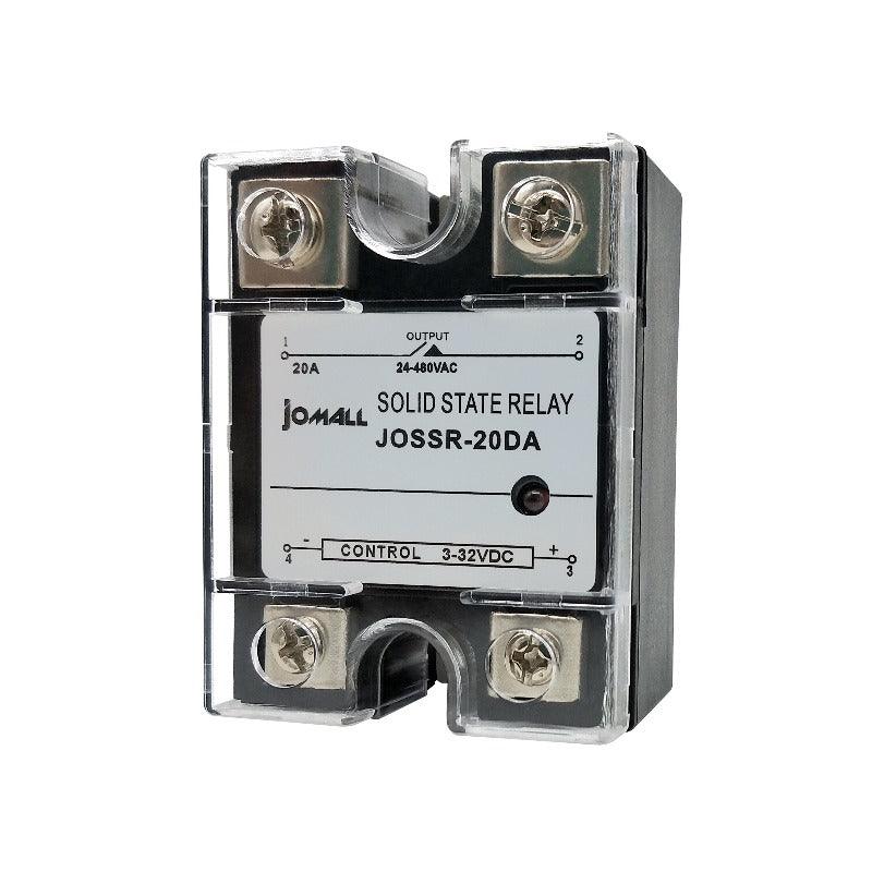 SSR -10DA/20DA/25DA/40DA  DC control AC SSR Single phase Solid state relay 12v Online Sale