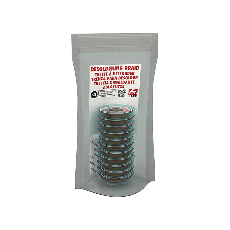 MG Chemicals 423-10 #1 Fine Braid Super Wick with RMA Flux 5′ Length x 0.025″ Width (Pack of 10) Sale