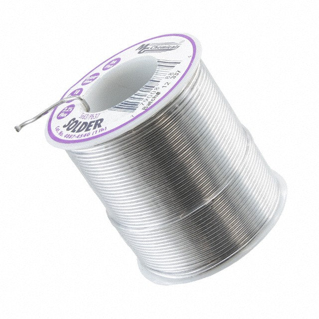 MG Chemicals 4887-454G Sn63/Pb37 Rosin Core Leaded Solder 0.05″ Diameter 1 lb Spool Fashion