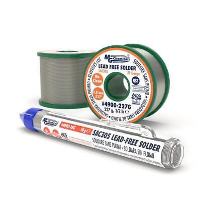 MG Chemicals 4900-18G SAC305 No-Clean Solder Wire Online now