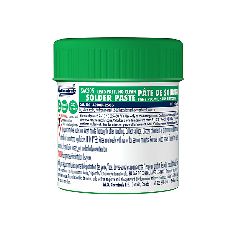 MG Chemicals 4900P-250G Lead Free No Clean Solder Paste 9 oz Jar Online Sale
