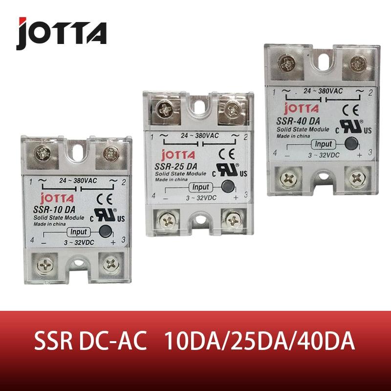 SSR -10DA/25DA/40DA  DC control AC SSR Single phase Solid state relay Discount