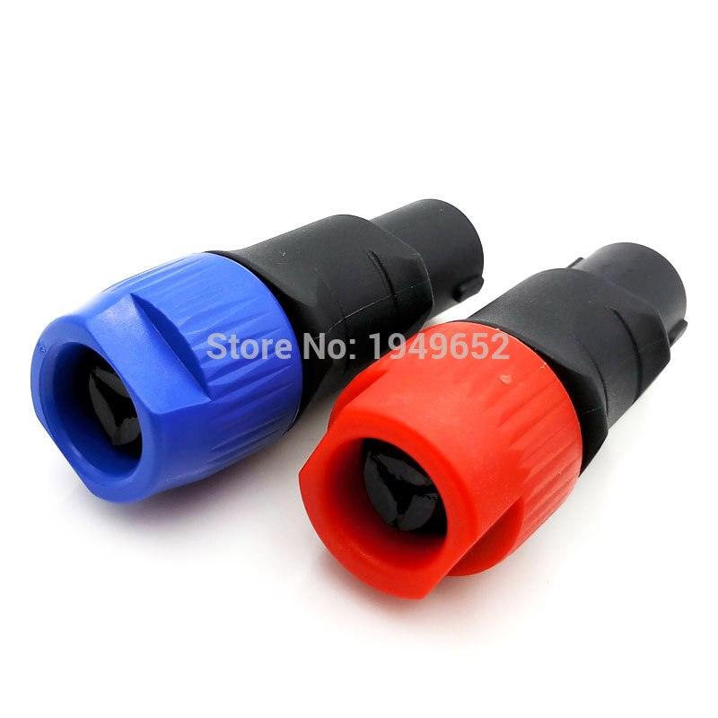 Speakon Connectors type 4 Pole cable Plug Male Caron Speaker Audio connector Sale