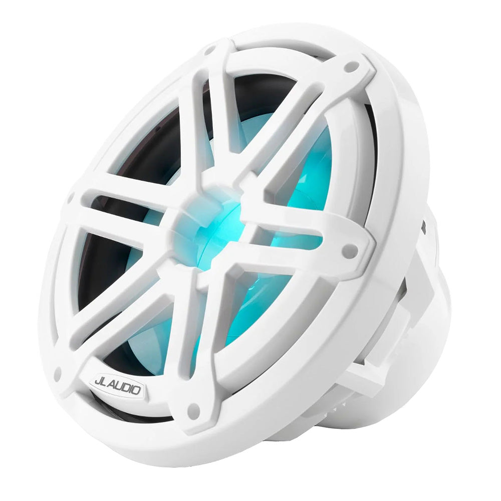JL Audio M3 10″ Marine Subwoofer w/Gloss White Sport Grille  RGB LED Lighting – M3-10IB-S-Gw-i-4 [010-03265-00] Online now