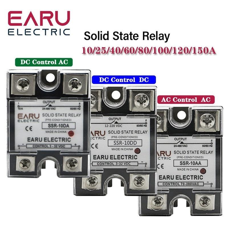 SSR-10A 25A 40A 60A 80A 100A DD DA AA Solid State Relay Module Online now