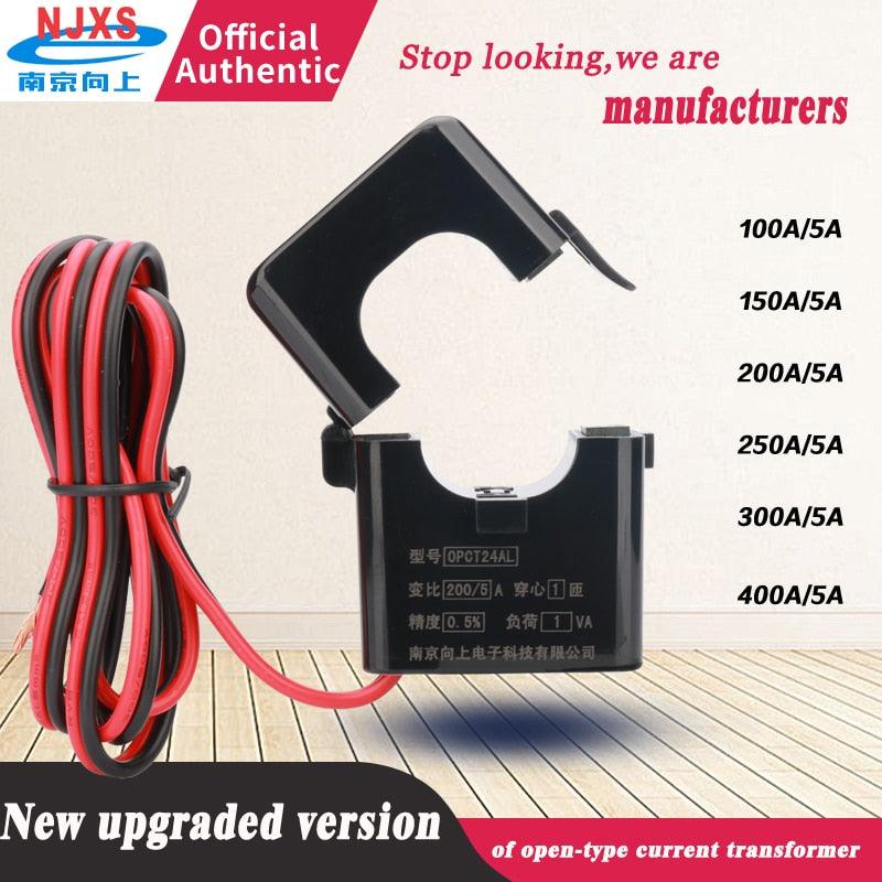 split core current transformer 5a OPCT24AL-100A/5A 150a5a 2005a 250:5 400A/5A Online now