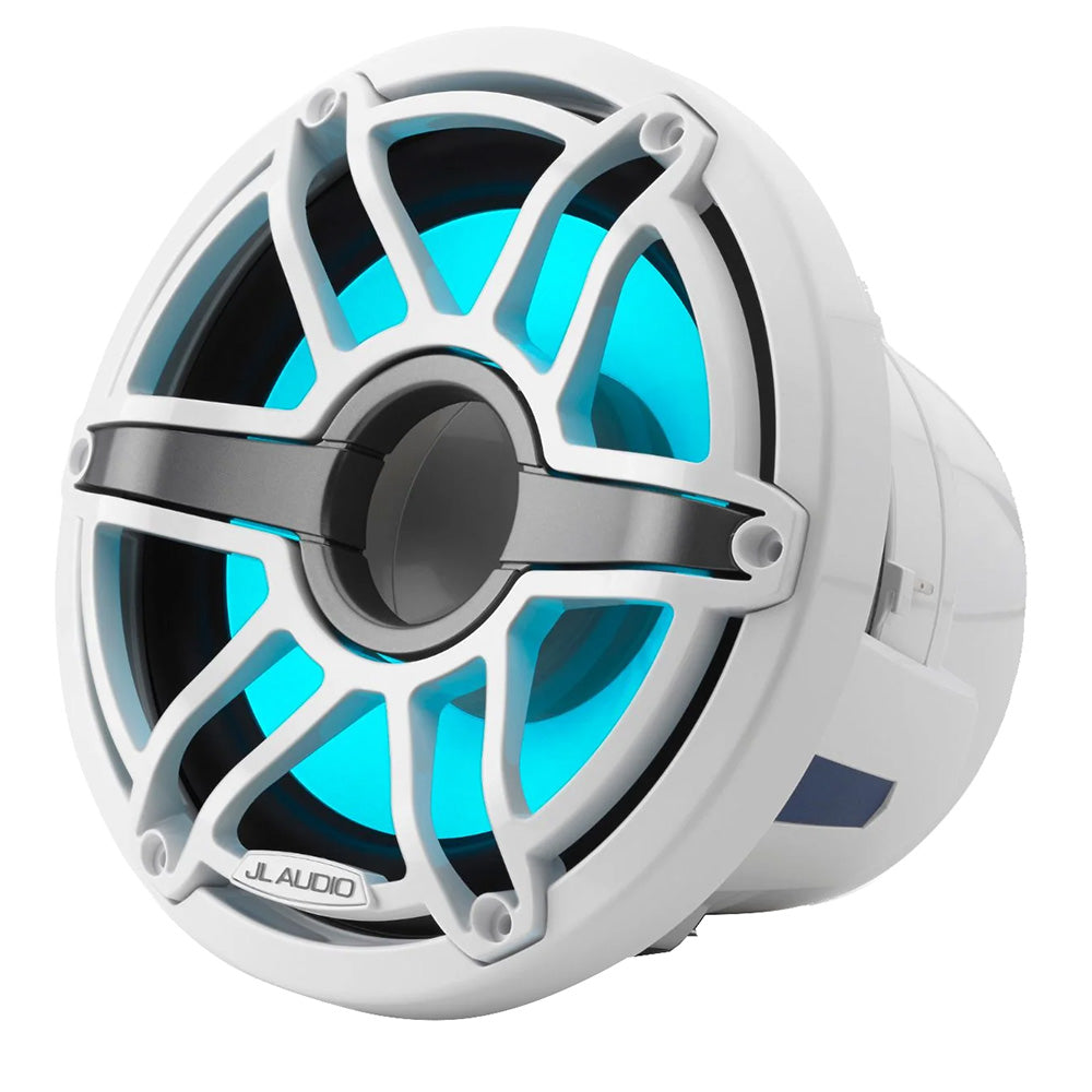 JL Audio M6 8″ Marine Subwoofer w/Gloss White Sport Grille  Transflective LED Lighting – M6-8IB-S-GwGw-i-4 [010-03081-00] Online now