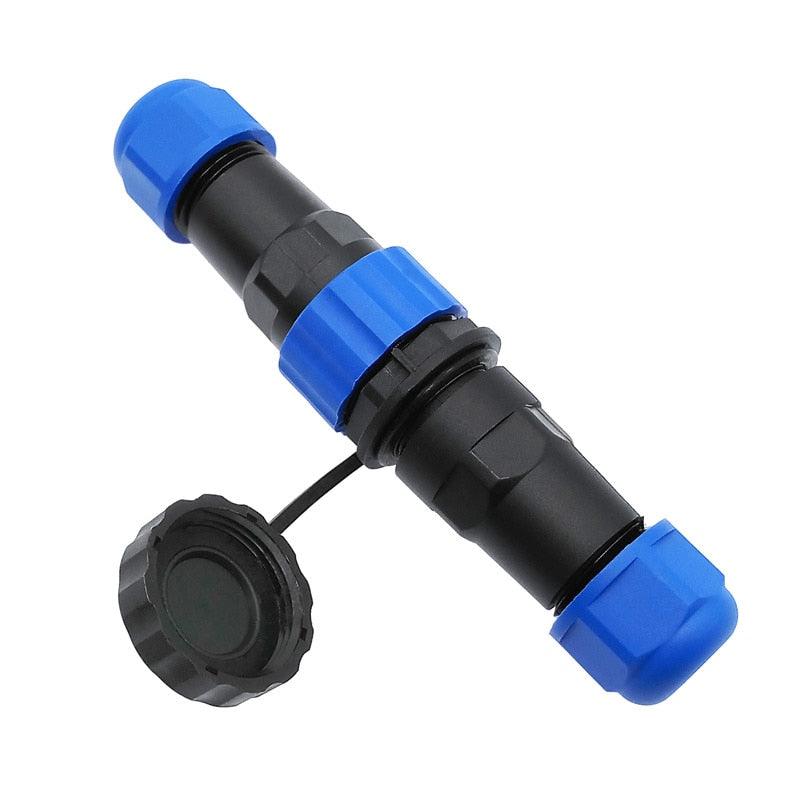 SP20 straight waterproof connector 1/2/3/4/5/6/7/8/9/10/12/14Pin IP68 Industrial power Male plug and Female socket Fashion