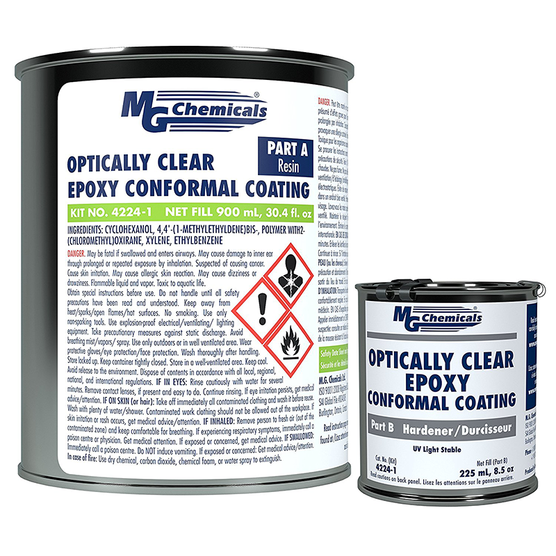 Mg Chemicals 4224-1L Optically Clear Epoxy Conformal Coating Online