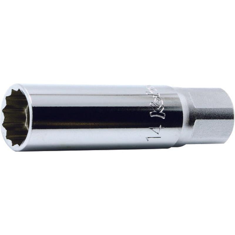Ko-Ken 3305P-16 Spark Plug Socket 16 MM 12 Point 70 MM Magnet 3/8 Sq. Drive Fashion