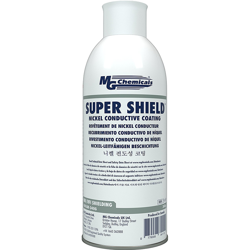 Mg Chemicals 841AR-340G Super Shield Nickel Conductive Coating, 12 oz Aerosol Online Sale