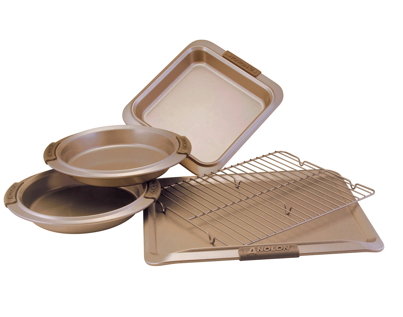 Anolon Advanced Bronze Nonstick Bakeware 5 Piece Set on Sale